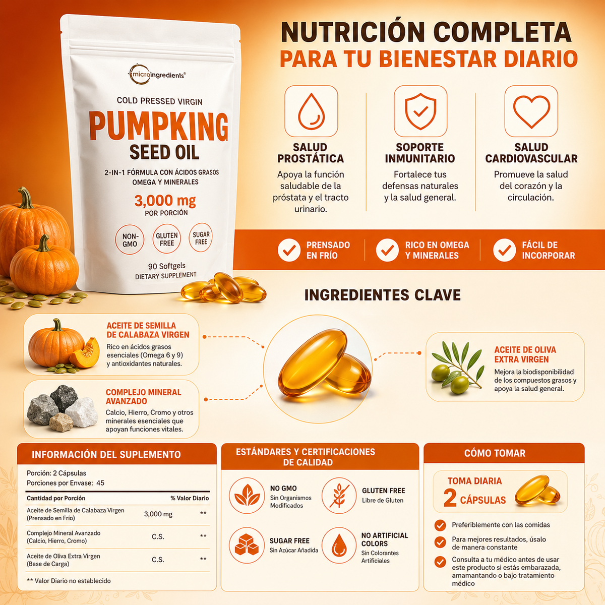 Aceite de Semilla de Calabaza