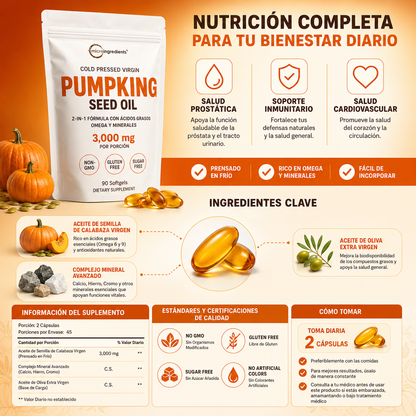 Aceite de Semilla de Calabaza