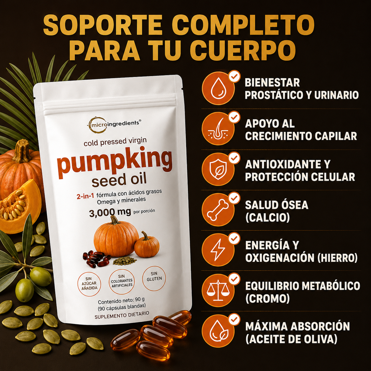 Aceite de Semilla de Calabaza