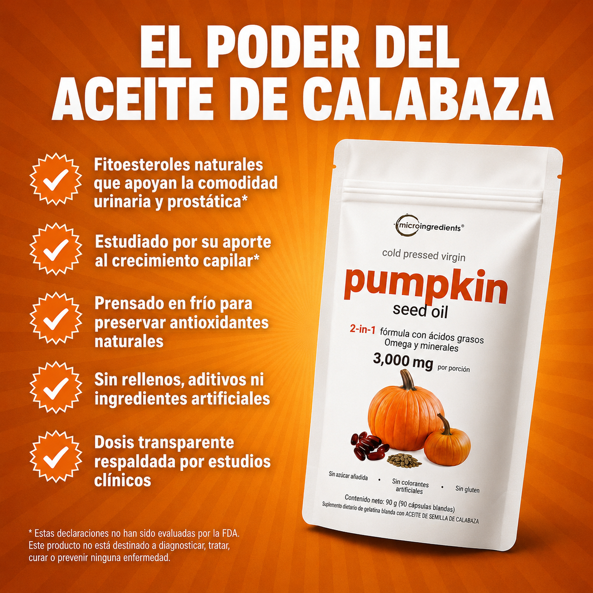 Aceite de Semilla de Calabaza