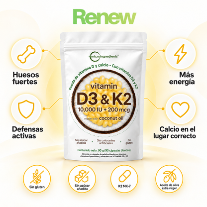 D3 K2 Renew: Más D que la de la energía solar.